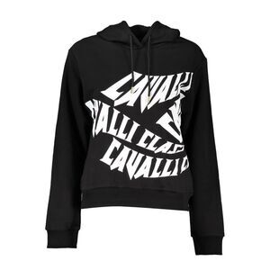 Cavalli Class Black Cotton Women Women's Sweatshirt